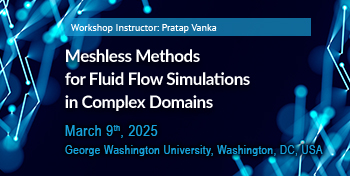 Meshless Methods for Fluid Flow Simulations in Complex Domains